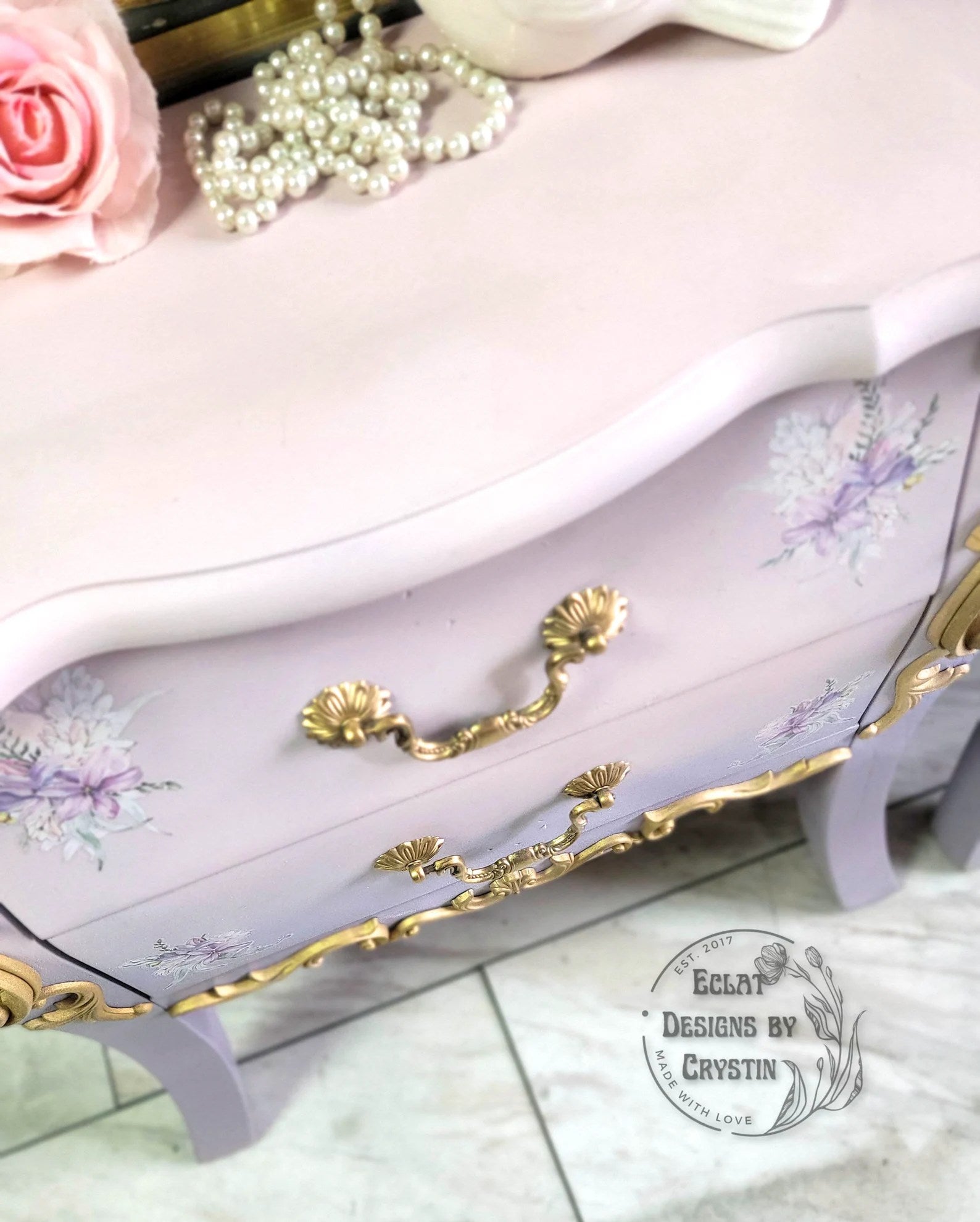 Spring in Full Bloom Nightstands