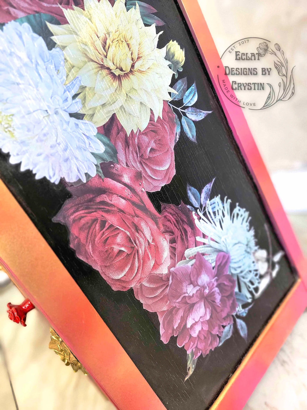 Spring Roses Vanity Table
