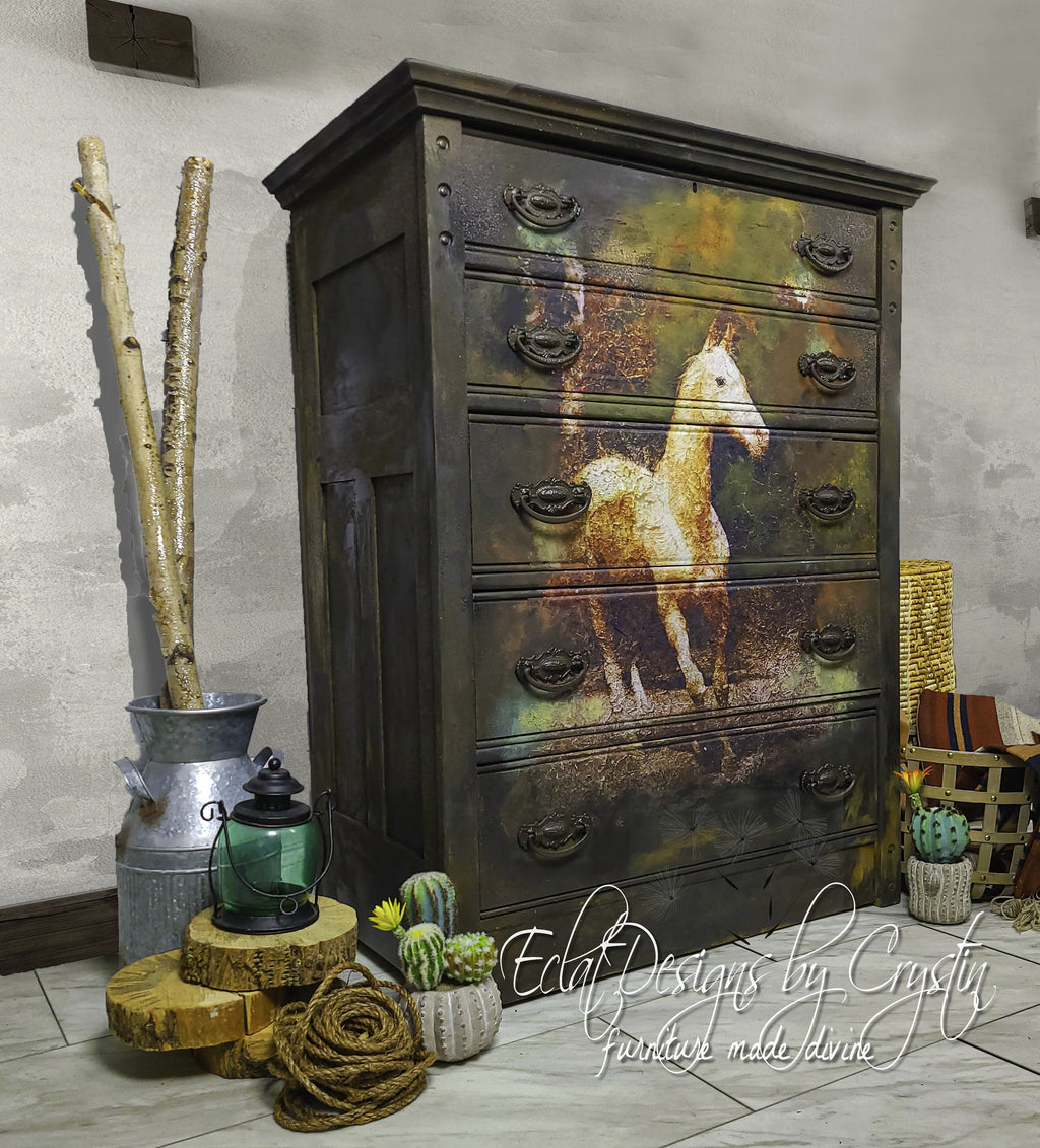 Wild Horse Chest of Drawers