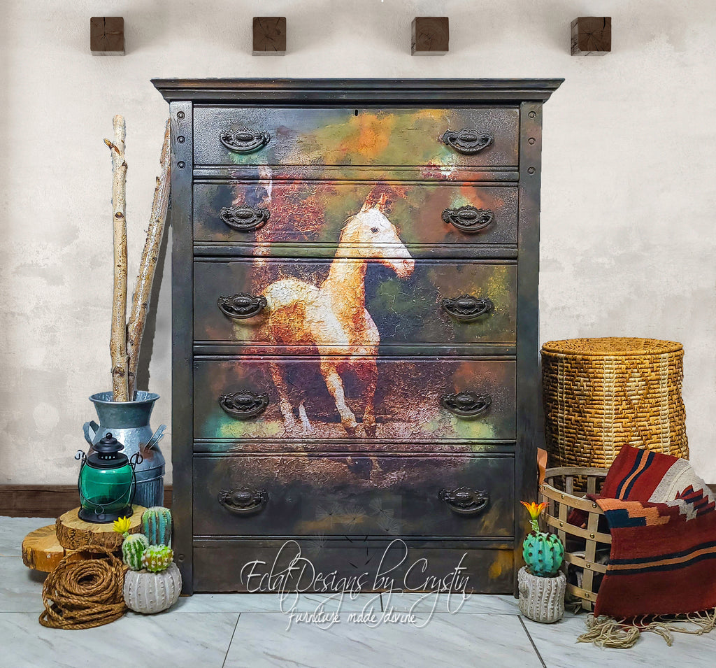 Wild Horse Chest of Drawers