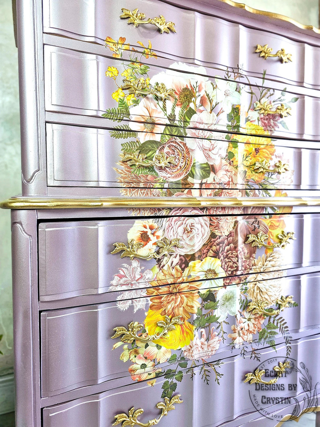 Woodland Floral Dresser