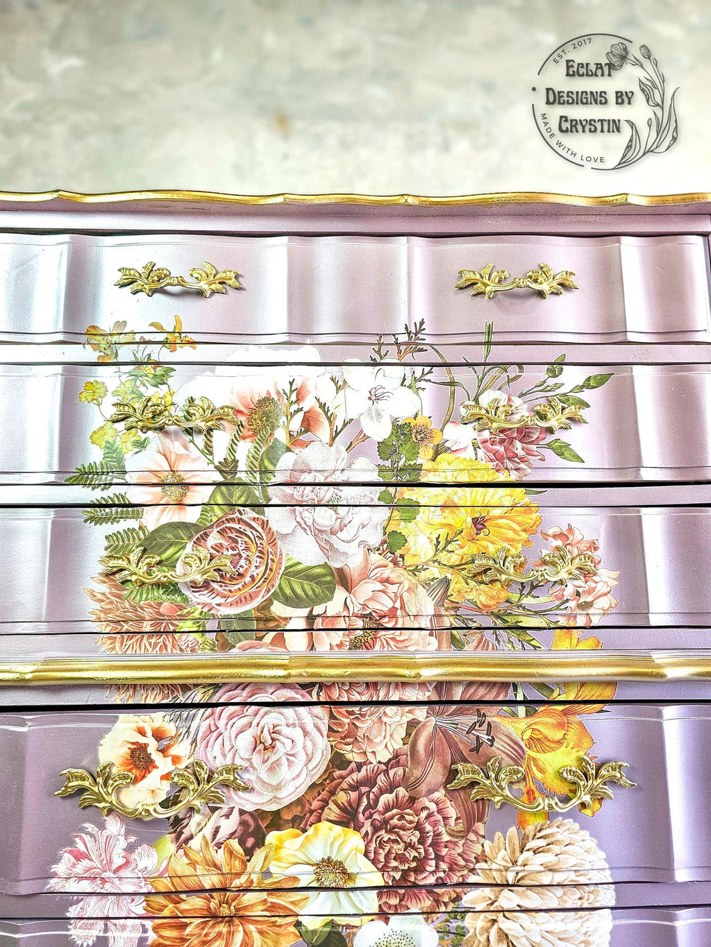 Woodland Floral Dresser