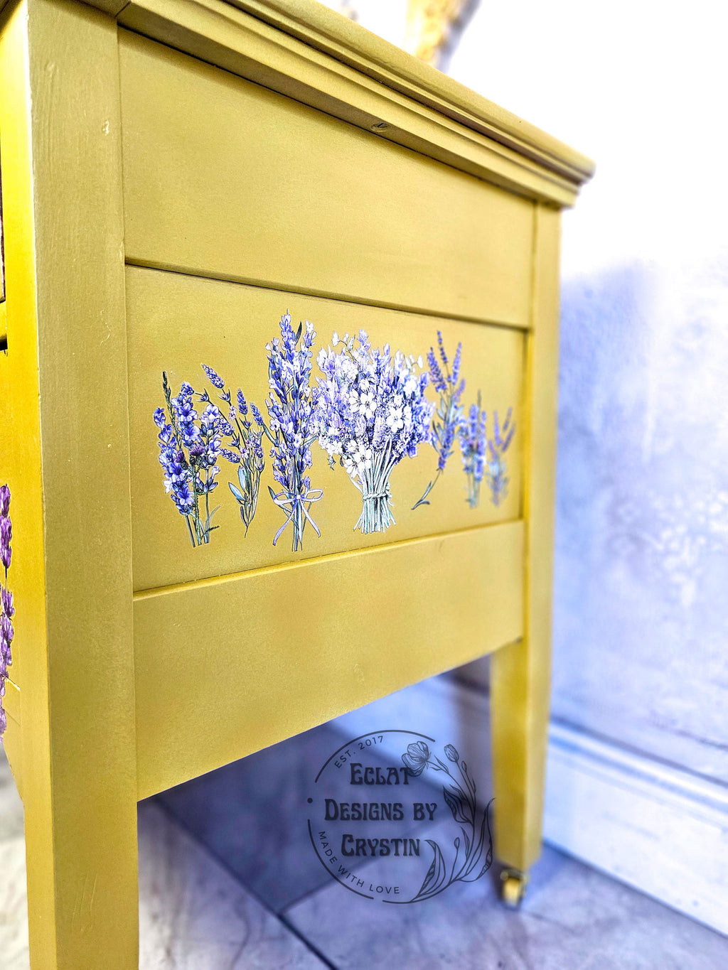 Yellow Lavender Dresser