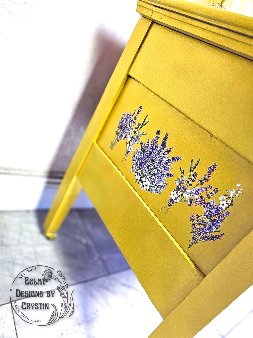 Yellow Lavender Dresser