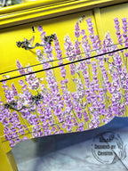 Yellow Lavender Dresser